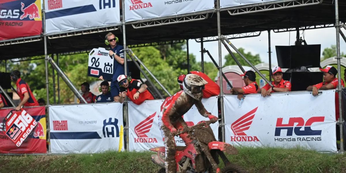 Two Honda-supported Crossers Optimistic to Earn Points Again in MXGP Lombok 2024