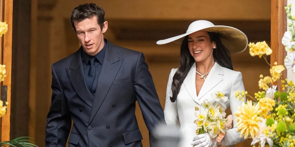  Dua Lipa Resmi Menikah dengan Callum Turner di London, Beberkan Rencana Pesta Resepsi 
