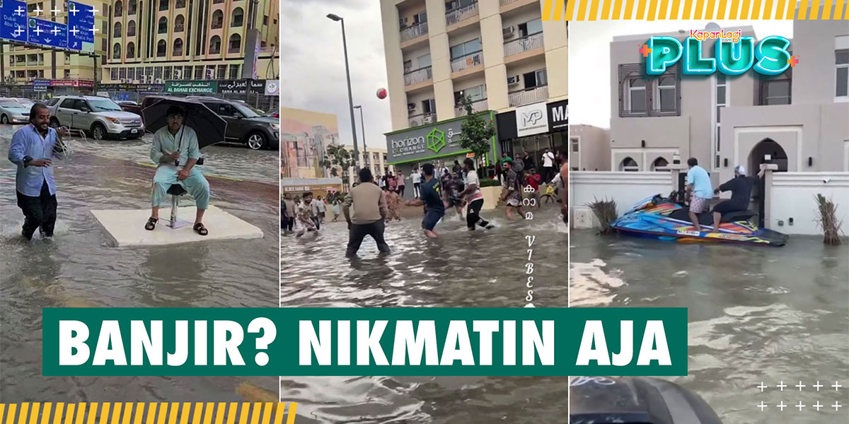 Dubai CORE, Funny Behavior of Dubai Residents After Being Hit by Storm and Massive Floods