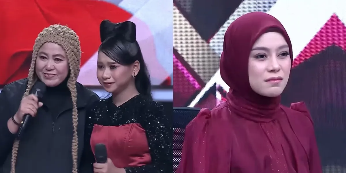 Diana Sastra's Live Support for April on the D'Academy 7 Top 30 Stage, Lesti Kejora Remembers the Services of the Queen of Tarling Music