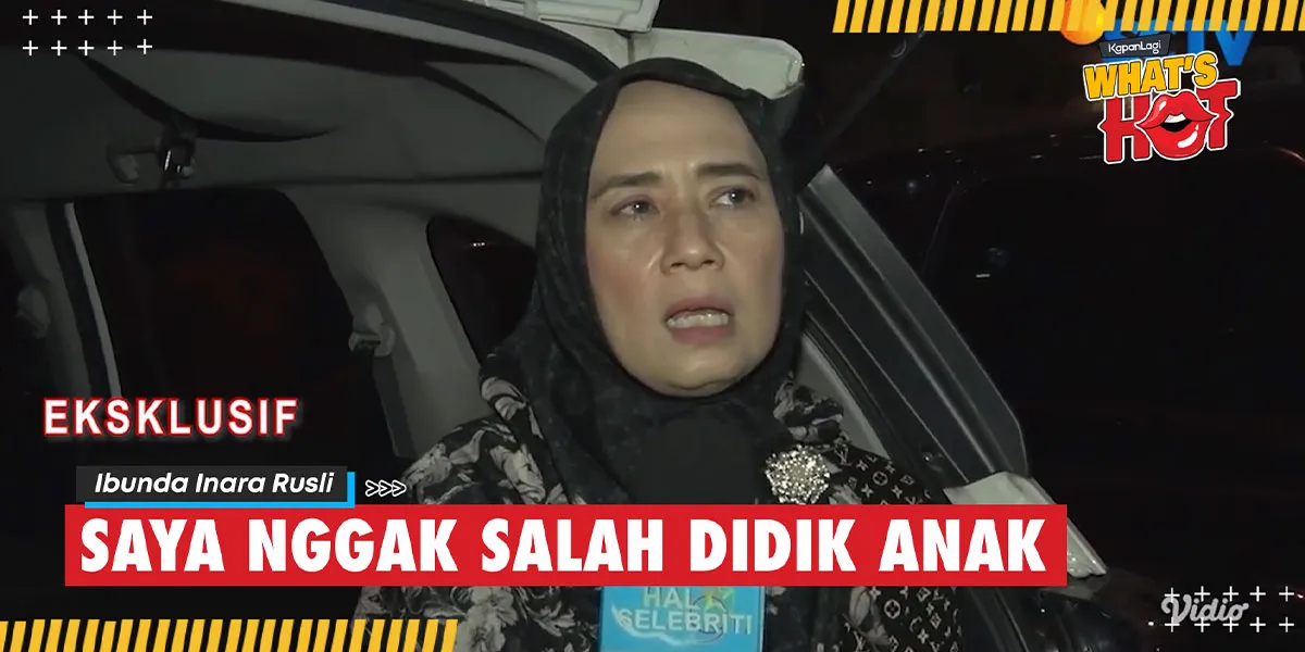 Support from Mother for Inara Rusli: Don't Listen to People's Judgments