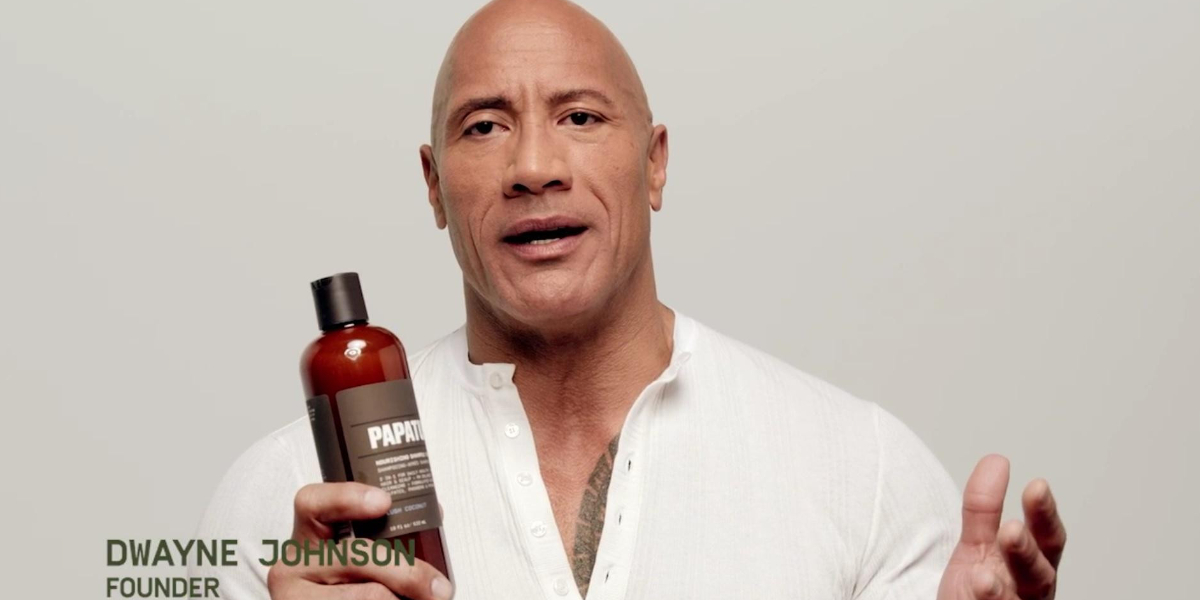 Dwayne Johnson 'The Rock', Just a Little Late to Launch Hair Care Products