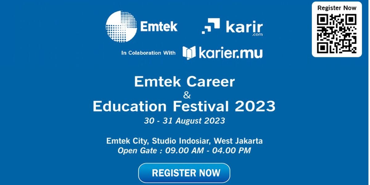 Emtek, Karir.com, and Karier.mu Collaborate and Hold Emtek Career & Education Festival 2023