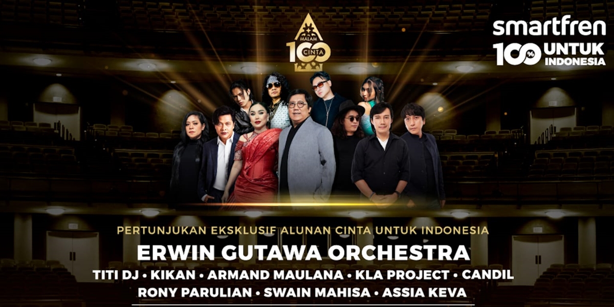 Erwin Gutawa Leads a Magnificent Orchestra at the Smartfren Concert Night 100 Love, Ready to Present a Blend of Music and Indonesian Culture