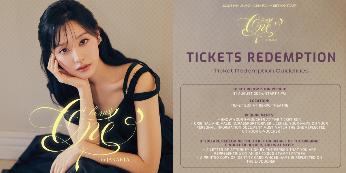 Fan Meeting 'Be My One' Kim Ji Won Getting Closer, Here's How to Exchange Your Tickets