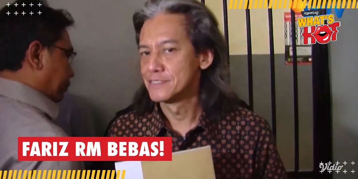 Fariz RM Released From Detention, Repents After Being Caught 4 Times and Sentenced to 1 Year in Prison