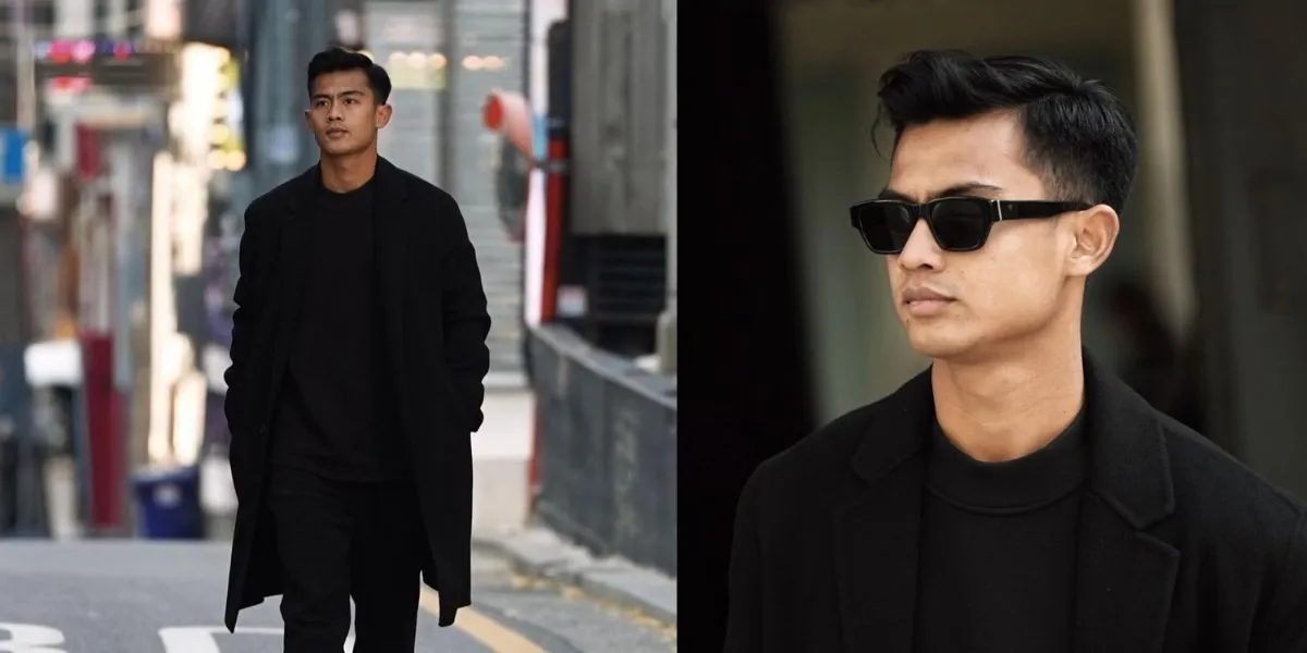 All-Black Fashion of Pratama Arhan, His Appearance Like a Professional Model