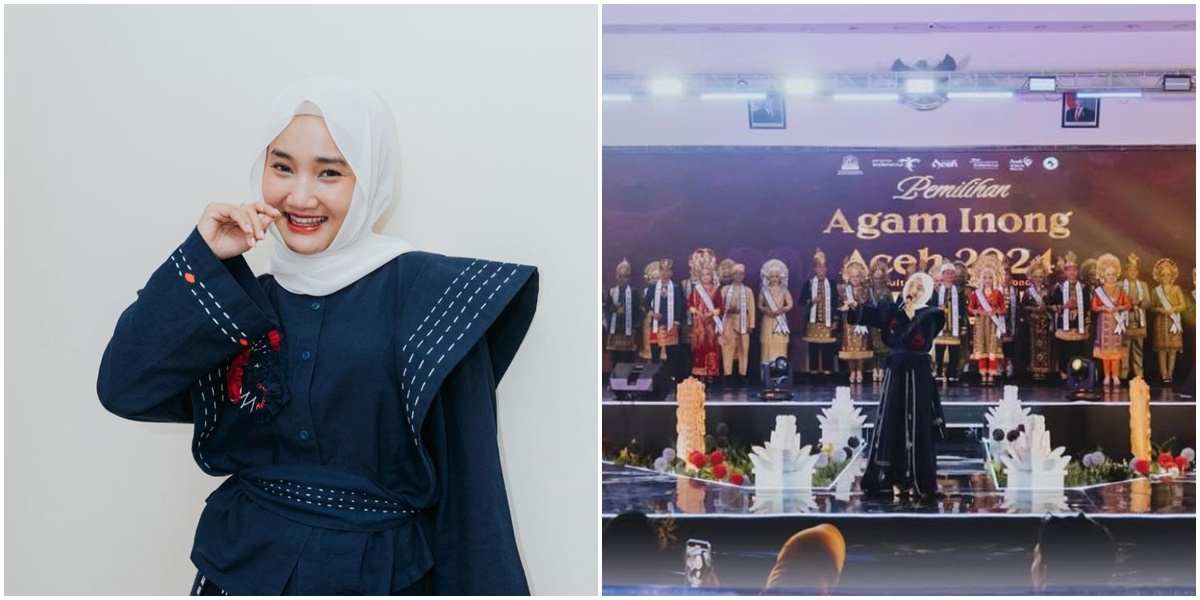 Fatin Shidqia Dazzles at Agam Inong 2024, Here Are the Details of Her Outfit