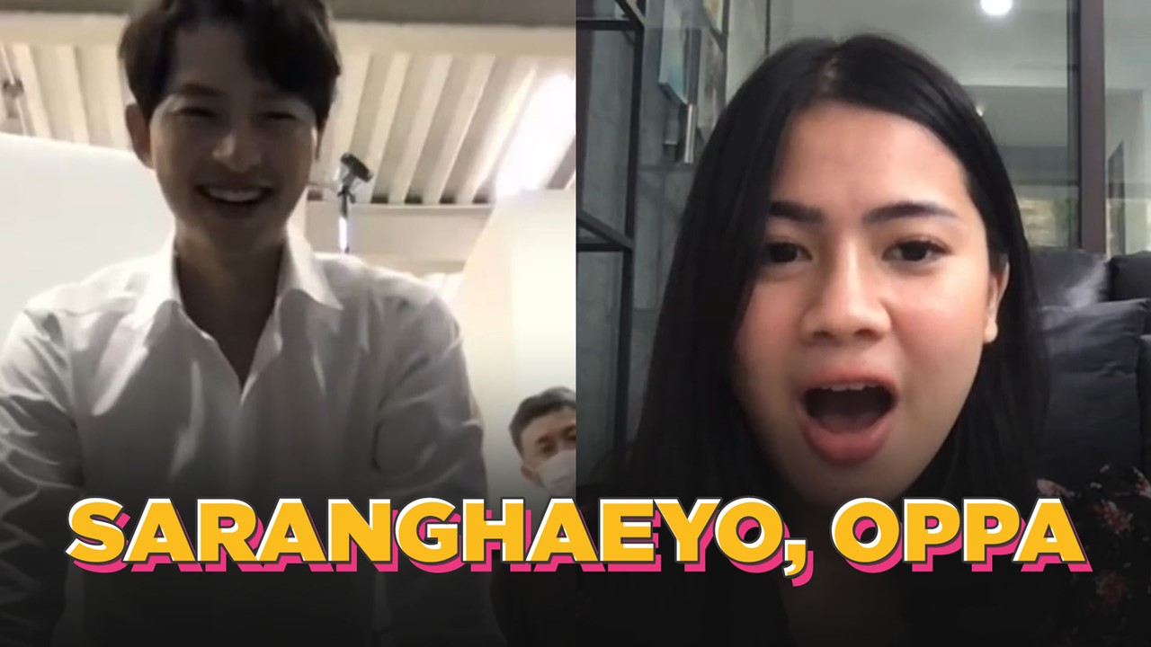 Felicya Angelista Surprised During Video Call with Song Joong Ki