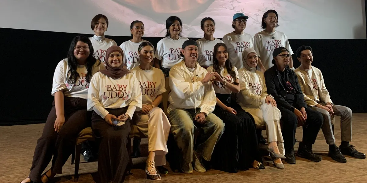 Film 'BABY UDON' Hadir, Denny Sumargo Jadi Produser Sekaligus Pemeran Hajime Kondoh