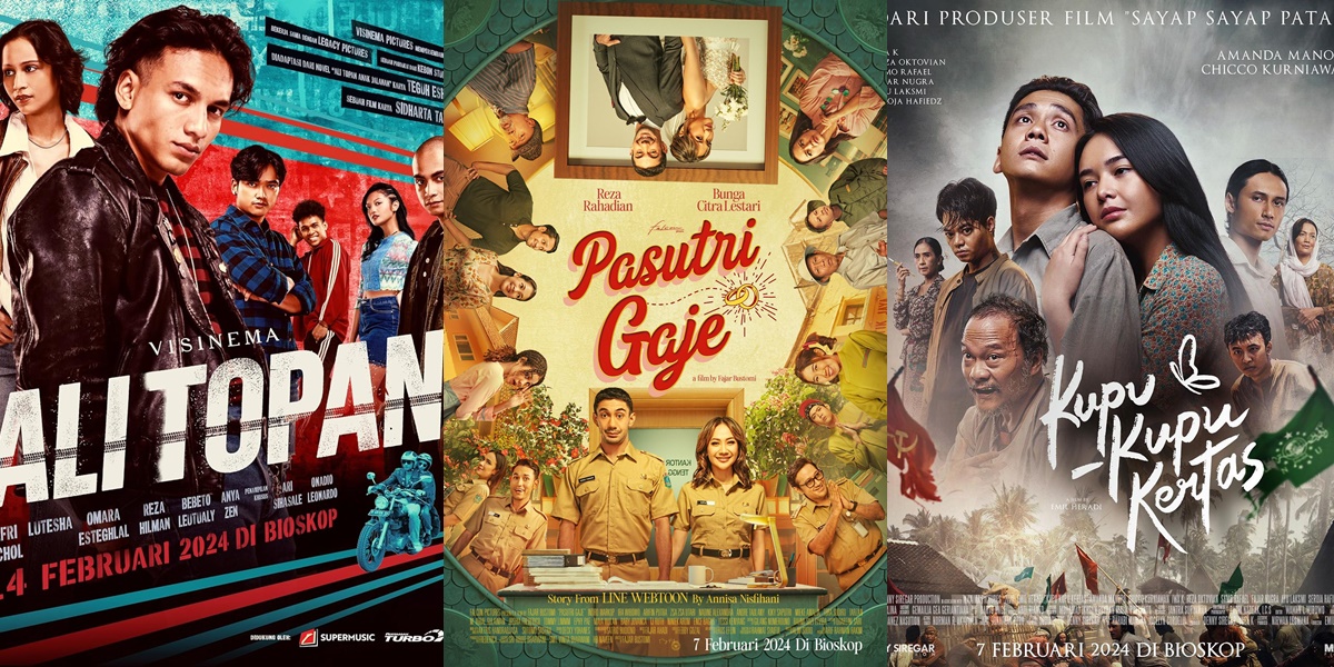 9 Latest Indonesian Cinema Films Showing in February 2024 that Will Hypnotize the Audience, Take Note Now!