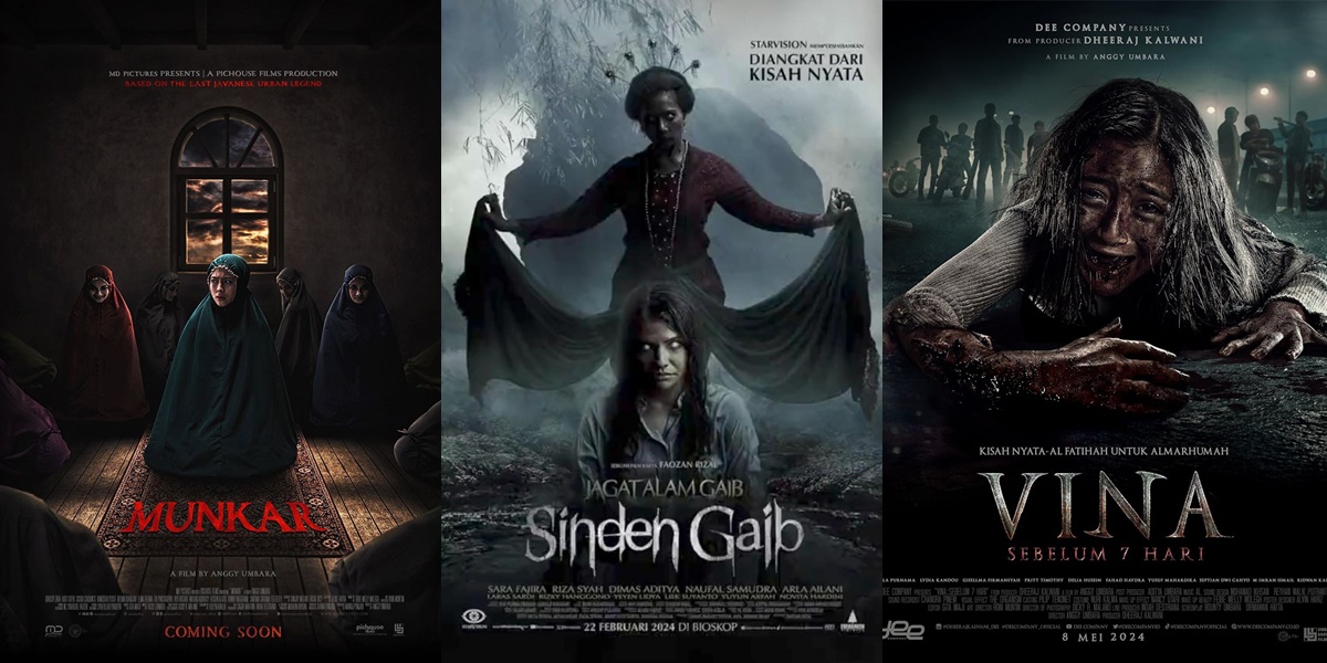 6 Latest Indonesian Ghost Movies Based on True and Viral Stories, Guaranteed to Give You Chills