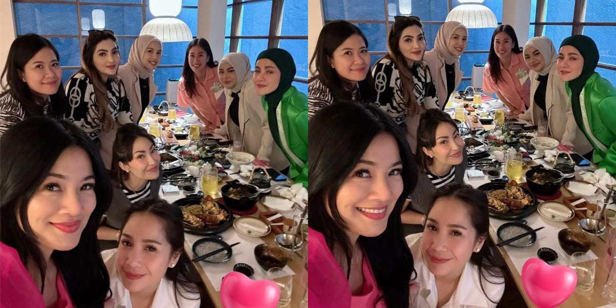 Photos of Geng Cendol Spending Time Together, Nagita Slavina to Titi Kamal Looking Beautiful