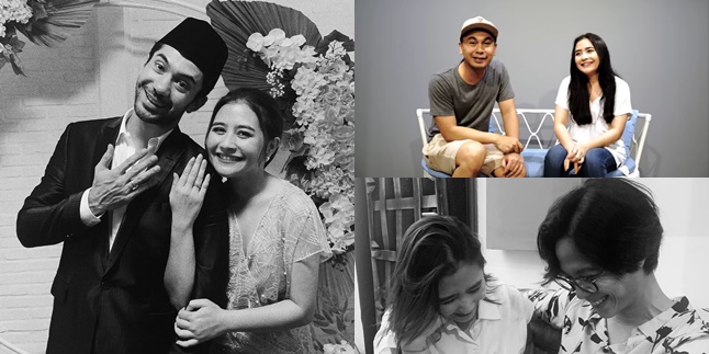 Photos of Prilly Latuconsina wearing a ring together with Reza Rahadian, These are 7 men who have been rumored to be close to Prilly Latuconsina