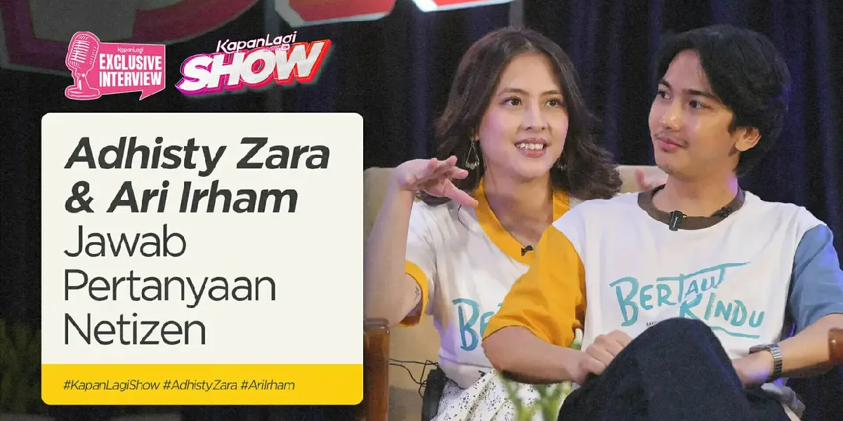 FULL! Adhisty Zara & Ari Irham Promo Film Bertaut Rindu, Share Exciting Moments