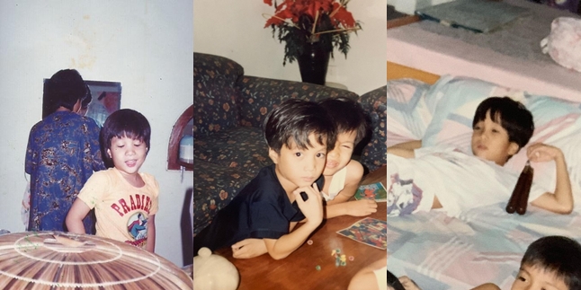 Handsome by Birth, 11 Childhood Photos of Dikta that Make Netizens Adore - Resembling Rafathar's Face Becomes the Highlight