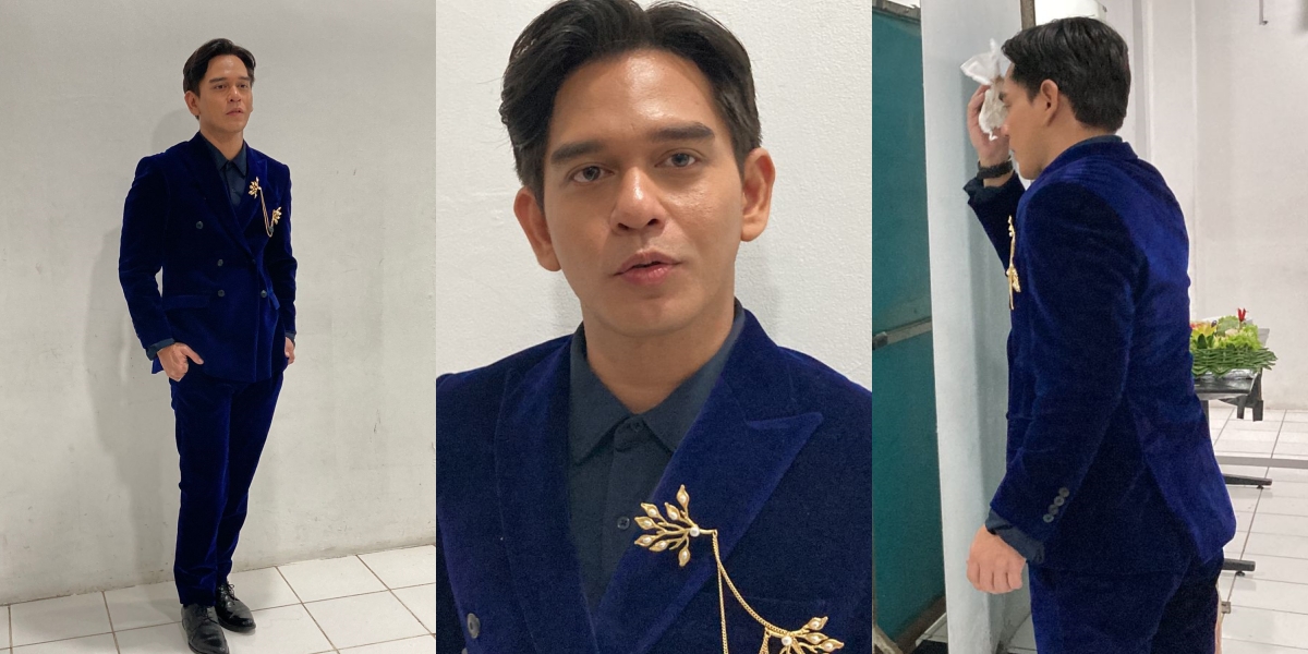 Handsome and Elegant Wearing Suit at SCTV Music Awards, Rangga Azof Admits to Already Look Like a Father