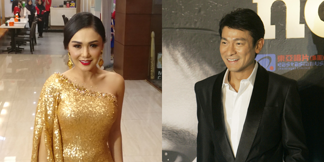 Because of the Mandarin series 'PENDEKAR RAJAWALI', Yuni Shara was once rumored to be close to Andy Lau