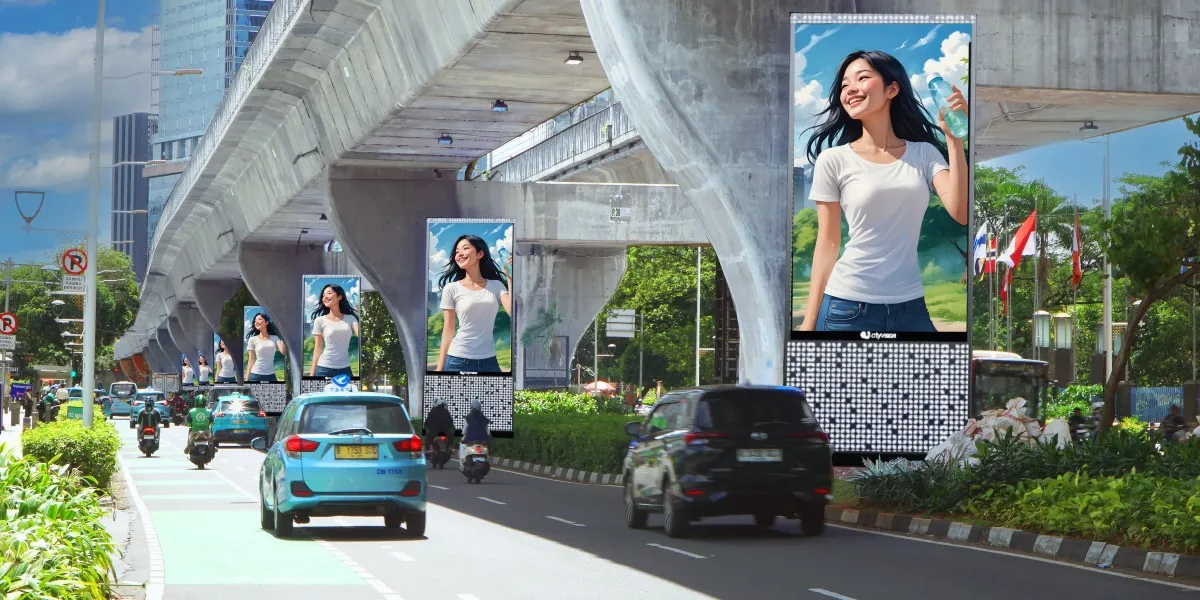 City Vision's New Breakthrough, Decorates the Sudirman-Kuningan Corridor with Iconic Satrio Digital Network