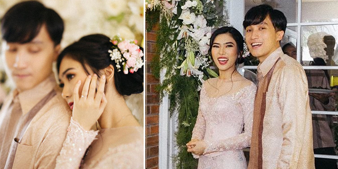 Morning Wedding Ceremony, Isyana Sarasvati Looks Beautiful in Embellished Attire