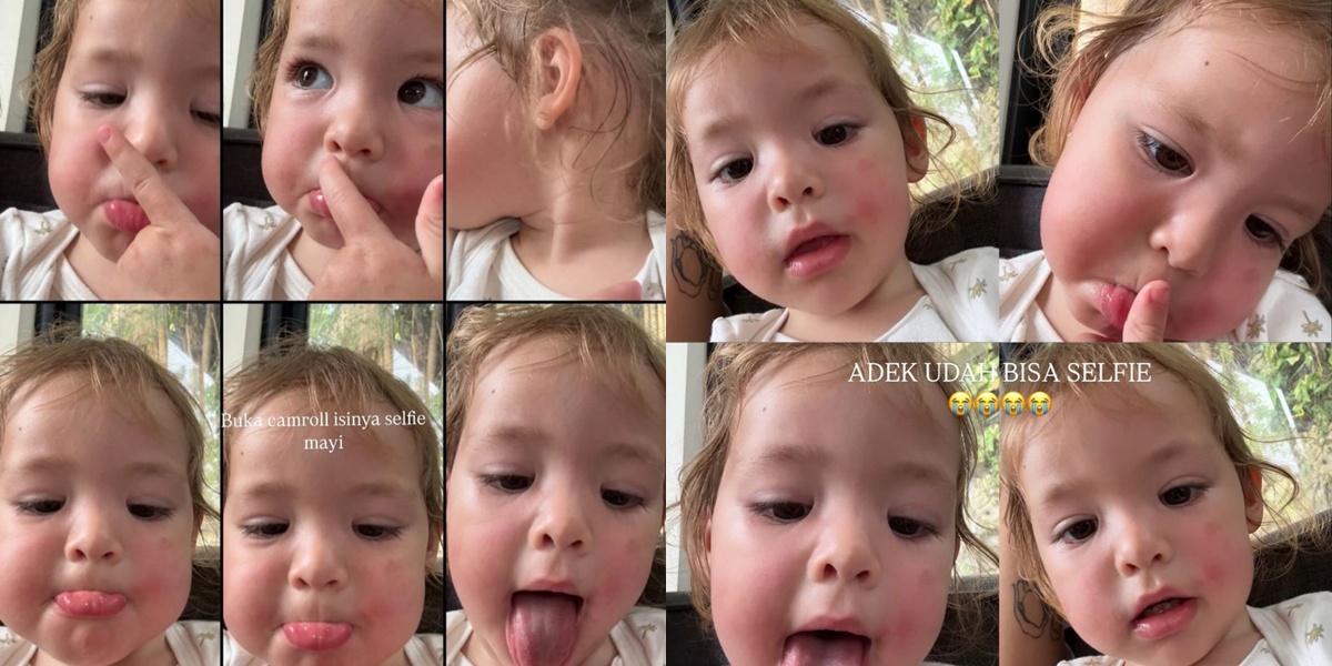 So Cute! A Series of Adorable Selfies from Kamari, Jennifer Coppen's Child That Makes Netizens Melt