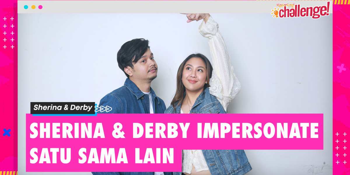 Gemes Pol! Sherina Munaf and Derby Romero Imitate Scenes from 'Petualangan Sherina'