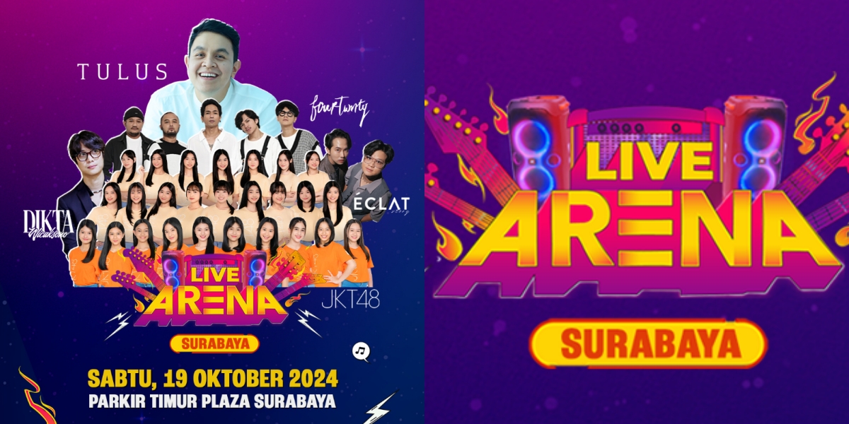 Get Ready! Live Arena Festival 2024 Surabaya Will Present Tulus and JKT48