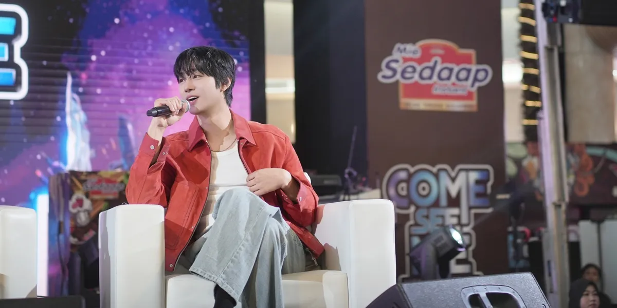 Present at Come See Mie - Meet The Stars 2025, Ahn Hyo Seop Shares Personal Traveling Moments with Mie Sedaap