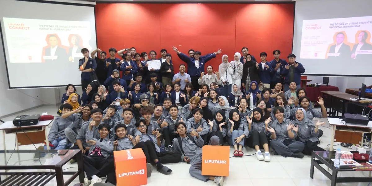 Present at Trisakti School of Multimedia, Liputan6 Connect Discusses the Importance of Visual Storytelling