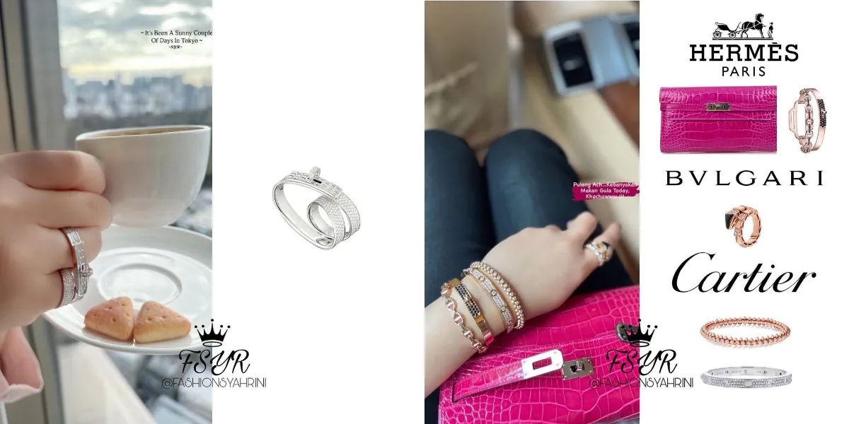 The Price of Rings and Jewelry Worn by Syahrini Becomes a Highlight for Netizens, Estimated to Reach Rp 2 Billion