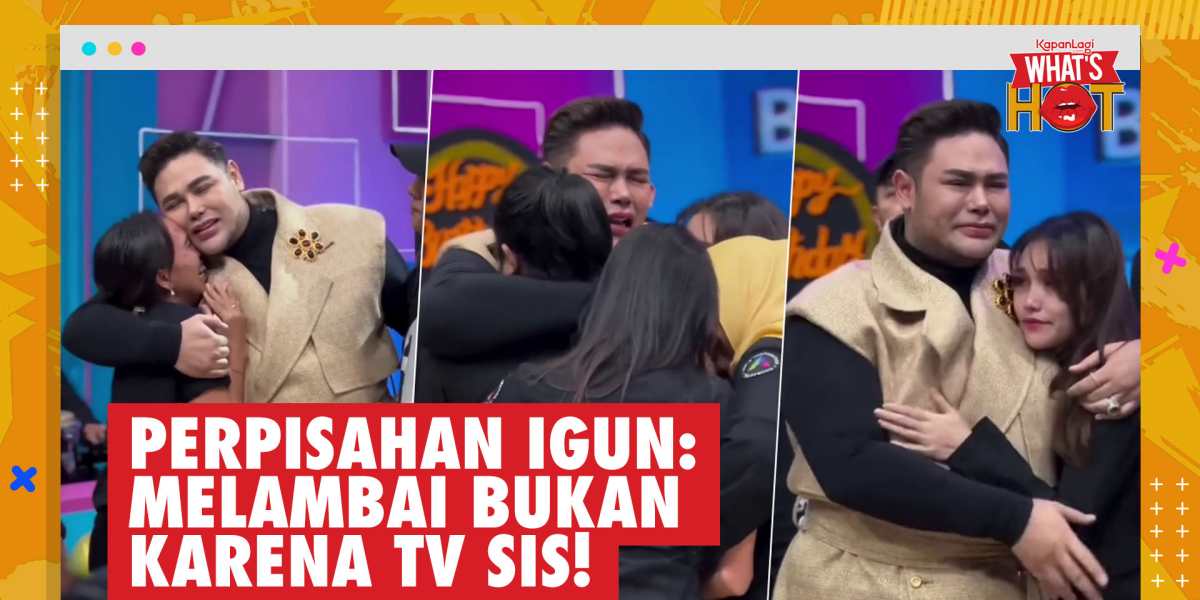 Ivan Gunawan's Last Day on Brownis Flooded with Tears, Revealing His Inner Feelings: Waving Goodbye Not Because of TV