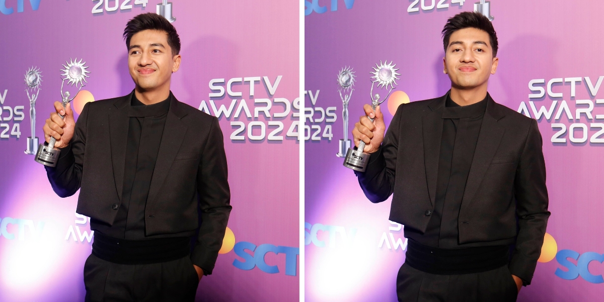 Harris Vriza Wins Most Popular Actor at SCTV Awards 2024, Dedicates It to Loved Ones