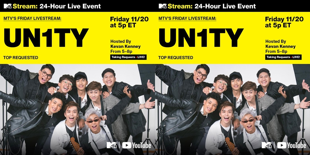 Bringing Honor to the Nation, Indonesian Boyband UN1TY Achieves Top Requested Artist in MTV America