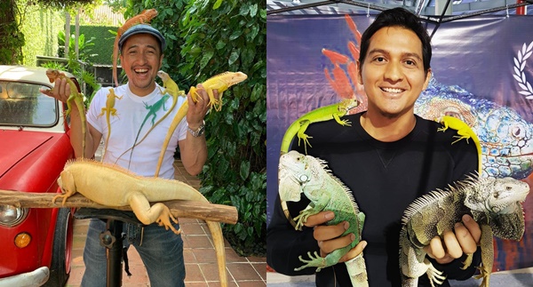 Animal Hobby, Here are 7 Portraits of Irfan Hakim and Lucky Hakim with their Beloved Animals