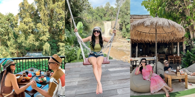 Spontaneous Honeymoon Feels Like Newlyweds, 11 Photos of Nisya Ahmad and Husband Vacationing Alone in Bali - Netizens Anticipate Fourth Child