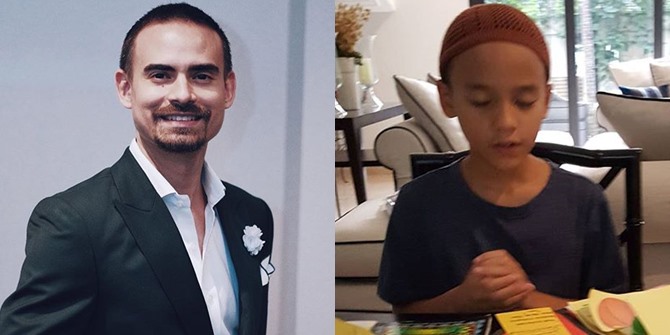 Ibu Ashraf Sinclair Uploads a Photo of Noah Sinclair Studying, Comment Section Filled with Praise and Prayers