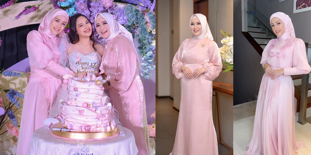 Birth Mother and Stepmother, Here are 7 Photos of Okie Agustina & Adelia Wilhemina's Appearance at their Child's Birthday - Compact