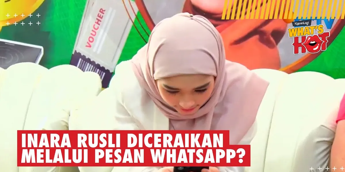Inara Rusli Divorced by Insanul Fahmi Only Through a WhatsApp Message?
