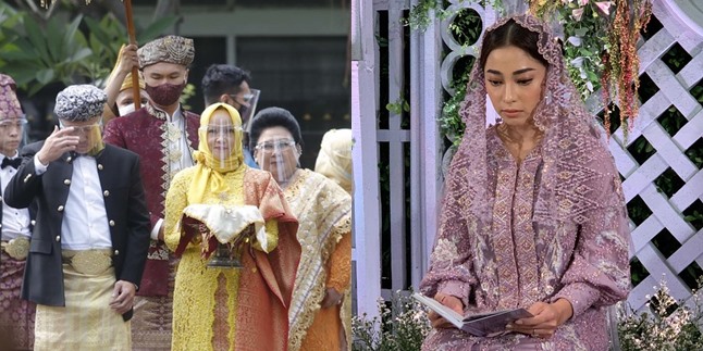 Indra Priawan Arrives at Nikita Willy's House, Appears Calm Before the Wedding Ceremony