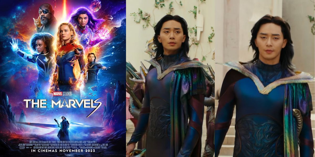 Park Seo Joon Transforms Into Charismatic Leader Of A Planet In Upcoming  Hollywood Film “The Marvels” Poster