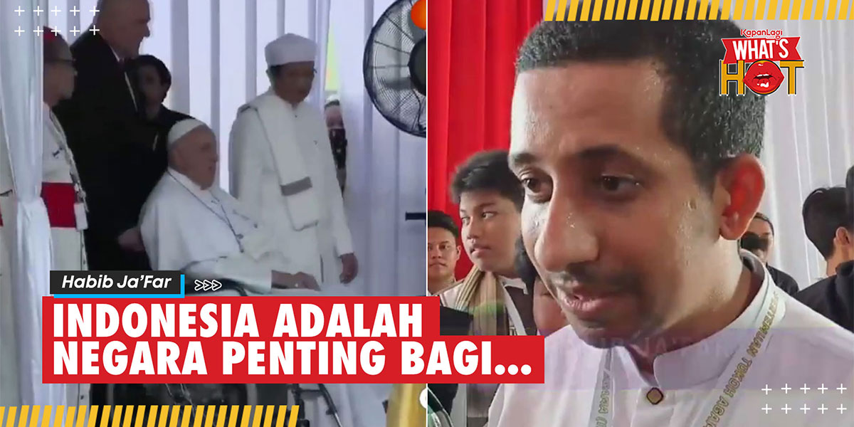 Here It Is! Habib Ja'Far Reveals the Main Reason for Pope Francis's Visit to Indonesia