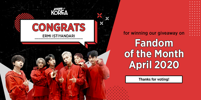 Here are the Winners of Fandom of The Month for March Version of KapanLagi Korea, Is Your Idol Included?