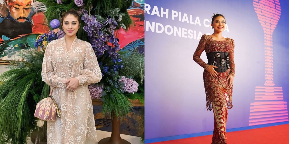 Modern Kebaya Inspiration from Cynthia Riza, Wife of Giring Ganesha, to Appear Elegant at Various Events