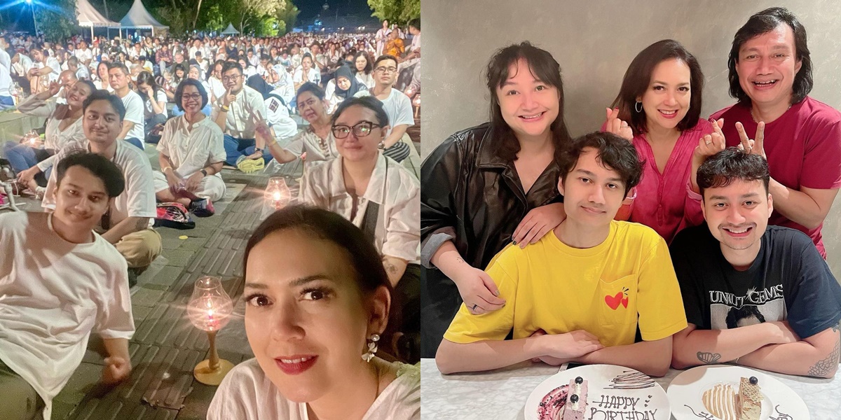 Ira Wibowo Highlighted When Celebrating Waisak at Borobudur with Children, Here are 8 Photos of Their Close Relationship Like Besties