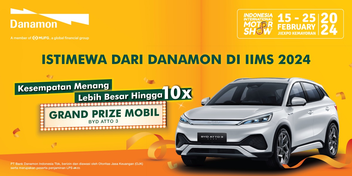 Special from Danamon, Buying a Car Gives You a Chance to Win a Car!