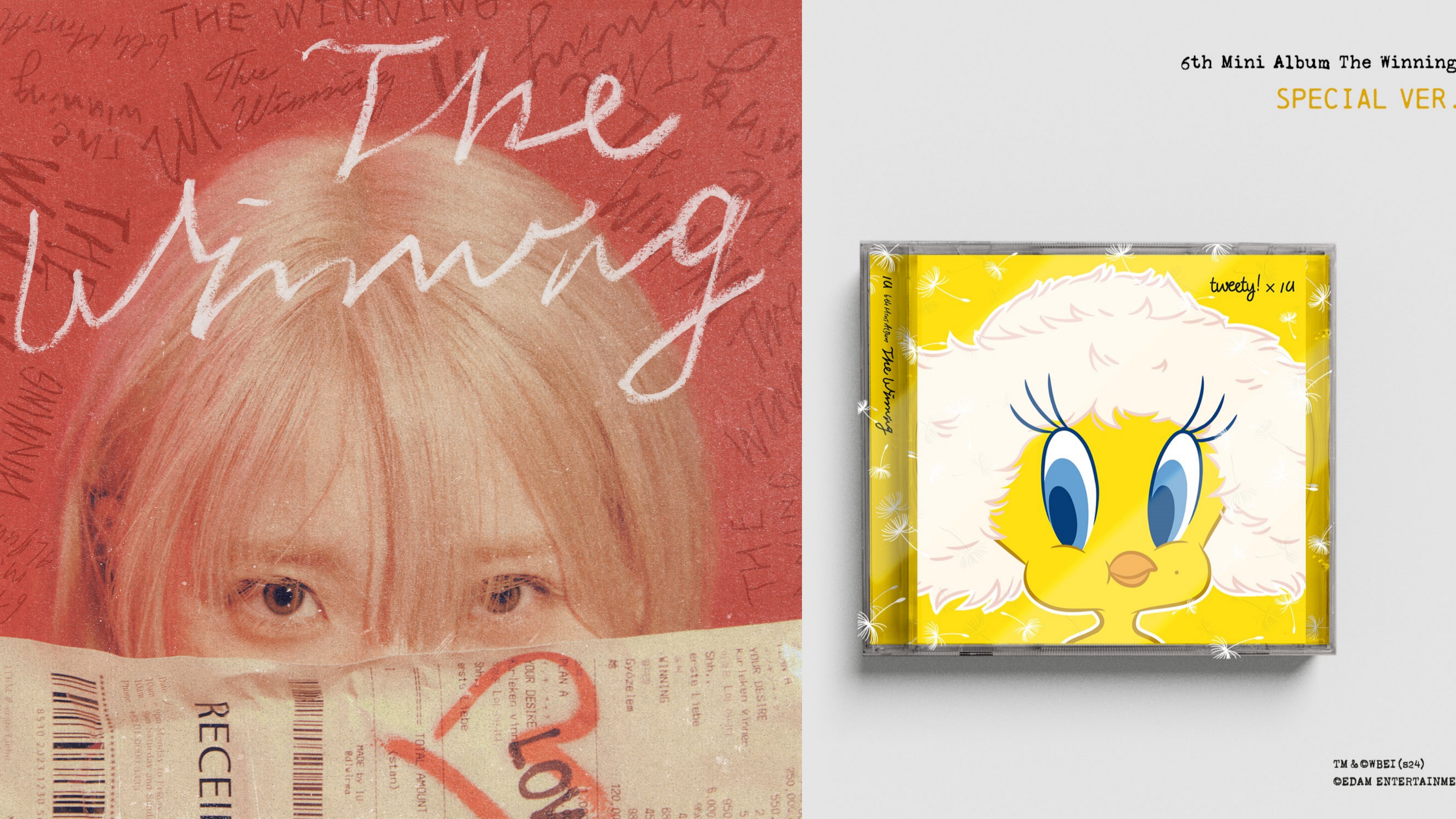 IU Successfully Collaborates with 4 Famous Artists and Her Favorite Tweety Bird Character in Her Latest Album 'The Winning'