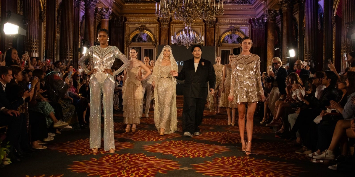 Ivan Gunawan Introduces the Golden Era of the Majapahit Kingdom to Front Row Paris 2023 Through the 'MAHARANI' Collection