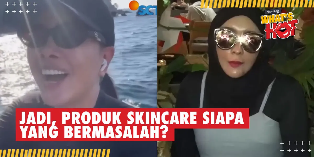 The Distribution License for Doktif Skincare Products Revoked by BPOM, This is Fitri Salhuteru's Satisfied Reaction
