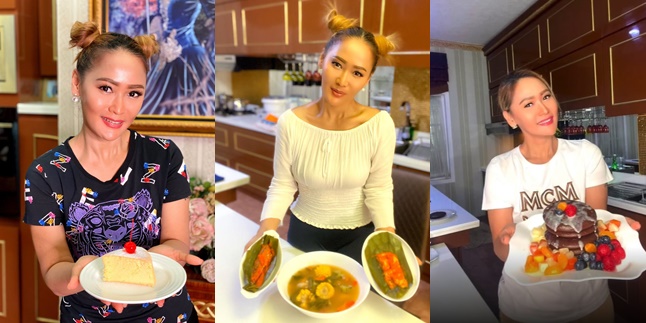 Being a Diva on Stage, Here are 8 Pictures of Inul Daratista in the Kitchen, Cooking Expert