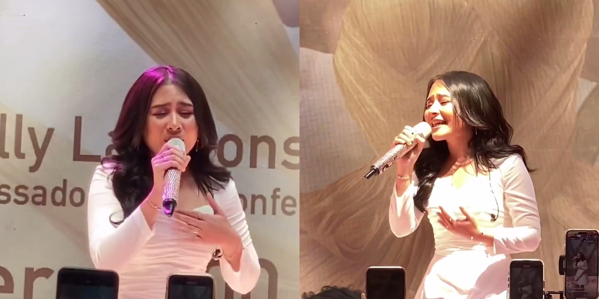 Being the Creator of the Song, Here's the Moment Prilly Latuconsina Sings 'Trauma' on Stage - She Totally Nails It